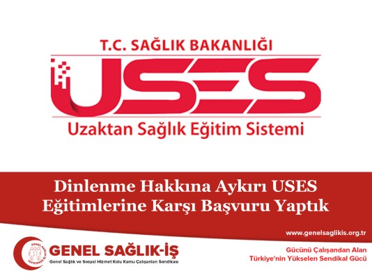 USES Eğitimlerine Karşı Başvuru 